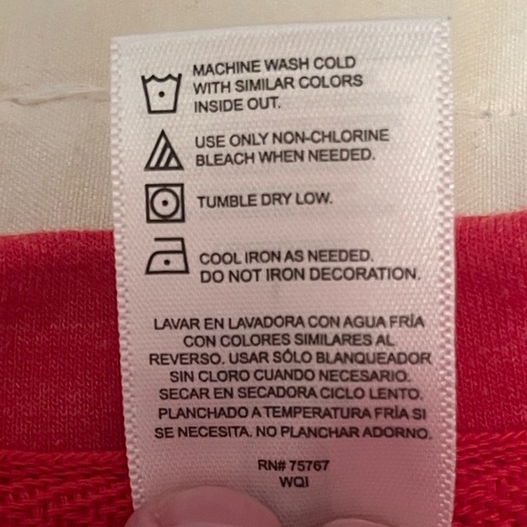 NFL Kansas City Chiefs Red Crew Neck Sweatshirt Embroidered Logo 🏈 | Size L - Picture 10 of 12